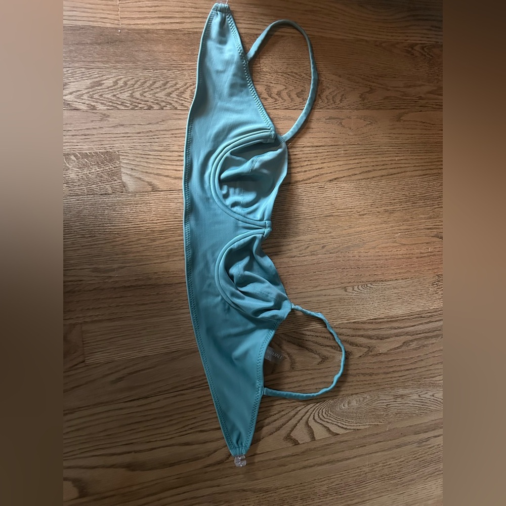 Norma Kamali Moss Green Bikini Top & Bottom - Picture 5 of 5
